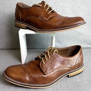Madden Men's M-Bobby Oxford Brown Career Lace Up Business Dress Shoe Size 10